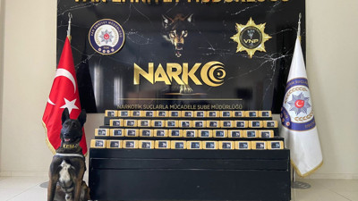 Van’da 27 kilo eroin ele geçirildi