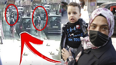 Mucize kurtuluş. Balkondan düşen Muhammet'i kahraman esnaf havada yakaladı