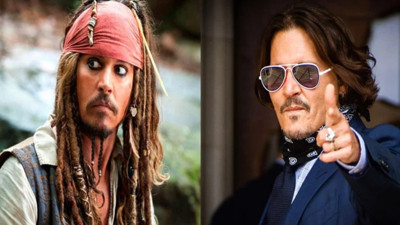 ''Kaptan Jack Sparrow'' Johnny Depp bütün dünyanın izlediği davayı kazandı
