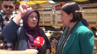 Aksaraylı teyzenin sözleri içinizi acıtacak 'Savaştan ölmeyiz, açlıktan ölürüz. 'Aç yok' diyorlar gelsinler ben göstereyim'