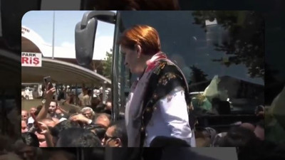 Akşener Afganlardan dayak yiyen yeğenini anlatan vatandaşı pür dikkat dinledi. Ve sığınmacıların sorumlusunu ilan etti