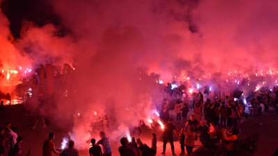 Trabzonspor taraftar dernekleri şampiyonluk kutlamalarını sürdürüyor