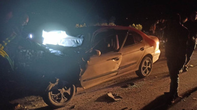 Alkollü sürücü önündeki araca çarptı: 4 yaralı