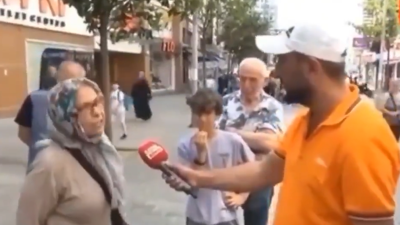 Sosyal medya bu teyzenin Cumhurbaşkanı Erdoğan'a isyanını konuşuyor. Açız aç. 40 yıl çalıştım üstüne de sürtük oldum