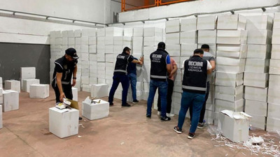 Sigara kaçakçılarına operasyon: 37 milyon makaron ele geçirildi