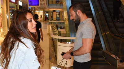 Merve Oflaz ve Alan Hakko yüzük baktı