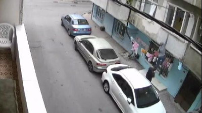 Örümcek gibi tırmandı, güpegündüz 2 telefon çaldı