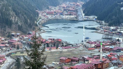 Uzungöl'de talandan önce talandan sonra