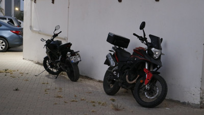 Motosiklet hırsızı çalılıklar arasında yakalandı