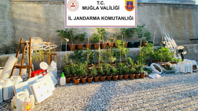 Lüks villaya uyuşturucu operasyonu