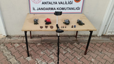 Sit alanında dedektör cihazı bulundu: 3 kişi gözaltına alındı