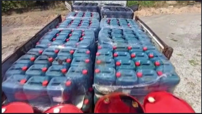12 bin 535 litre kaçak akaryakıt ele geçirildi