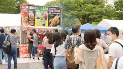 Tokyo'daki Türkiye Festivali renkli görüntülere sahne oldu