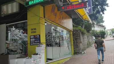 Zonguldak'ta 7 iş yerinin camını kıran şüpheli yakalandı