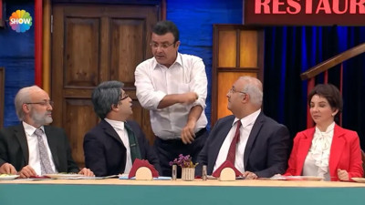 Güldür Güldür'de İmamoğlu altılı masaya geldi. Cuma’dan çıktım Che Guevara’nın törenine gidiyordum