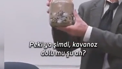 Üniversitede tüyler ürperten hayat dersi: Kavanoz hikayesi