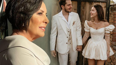 Perihan Savaş oğlu Savaş Zafer'i askere uğurladı! Evlilik yolunda ilk adımı atmıştı