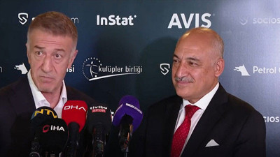 Kulüpler Birliği'ne Büyükekşi geldi. Koç ve 2 başkan terk etti. Büyükekşi: Onu Ali Koç'a sorun