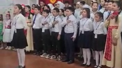 Türkiye'de kaldırılan andımız Kırgızistan'da okunmaya başlandı