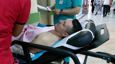 Amonyak işçiyi hastanelik etti