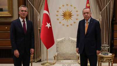 Cumhurbaşkanı Erdoğan, Stoltenberg ile görüştü