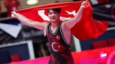 Altın adam İbrahim Avrupa şampiyonu