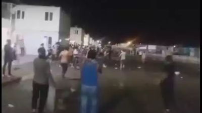 Suriyeliler Kahramanmaraş'ta ayaklandı. Tekbir getirerek polise saldırdılar