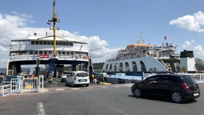 Çanakkale'deki Çardak Feribot İskelesi kullanıma kapatıldı