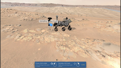 NASA Mars'ın yüzeyinde çöp tespit etti