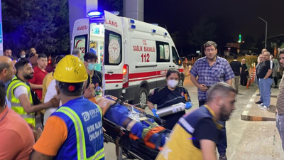 Gemide çalışan işçi 5 metreden ambara düştü