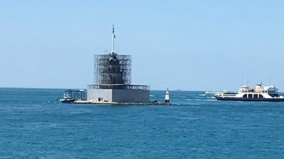 Eyvah Kız Kulesi restorasyona alındı. Sünger Bob'a çevirmeseler bari