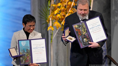 Rus gazeteci Nobel Ödülünü Ukraynalılar için sattı. 103,5 milyon dolarlık gelir UNICEF'e bağışlandı