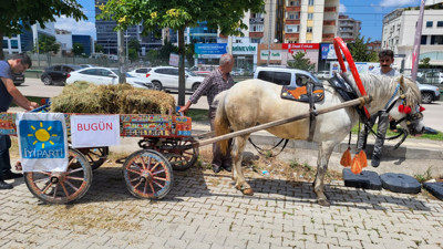 Bursa’dan Hükümete Taş Devri göndermeli Akaryakıt zamları protestosu