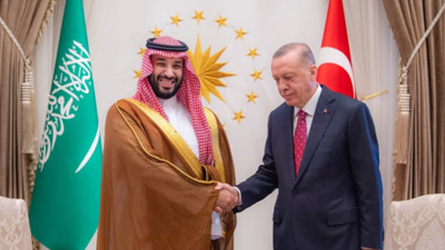 Halk Tv açıkladı: Arap medyası Selman'ın Erdoğan ziyaretini bu fotoğrafla servis etti