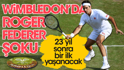 Teniste 23 yıl sonra bir ilk yaşanacak. Federer'in Wimbledon kararı belli oldu