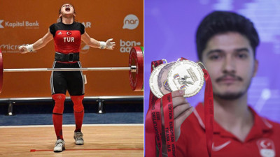 Ay-Yıldızlı halterciler 40 günde 64 madalya kazandı