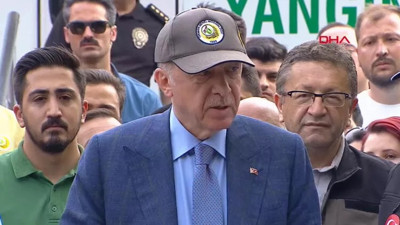 Cumhurbaşkanı Erdoğan Marmaris'te açıkladı. Yangın büyük oranda kontrol altına alındı