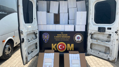 Adana'da 18 milyon makaron ele geçirildi