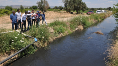 Manisa’da tarımsal sulama kanalına siyanür karıştı: 8 işçi zehirlendi