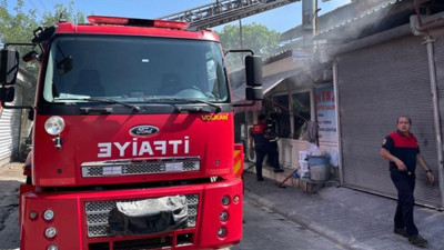 Sanayi sitesinde yangın