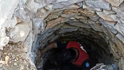 Muğla'da kuyuya düşen kuzu kurtarıldı