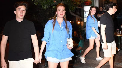 Derya Şensoy sevgilisiyle ilk kez el ele görüntülendi