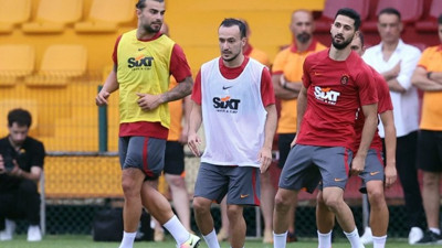 Galatasaray yeni sezon için sahaya indi