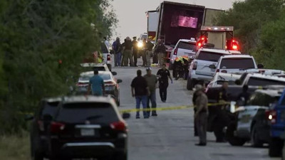 ABD'de terk edilen TIR'ın dorsesinde 46 kişi ölü bulundu