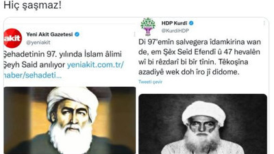 Tarihçi Ümit Doğan ifşa etti HDP ve Yeni Akit düşmanla iş birliği yapıp ayaklanan Şeyh Said hainini andı
