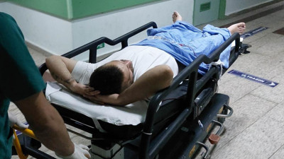 Kadına tokat atan magandaya müdahale hastanede bitti