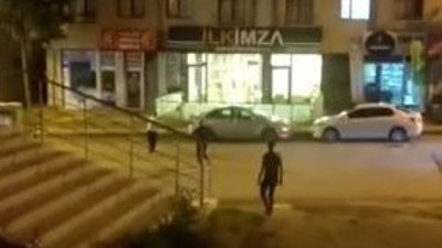 Kadına laf atma iddiasında silahlar ateşlendi