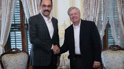 İbrahim Kalın, ABD'li Senatör Lindsay Graham ile görüştü