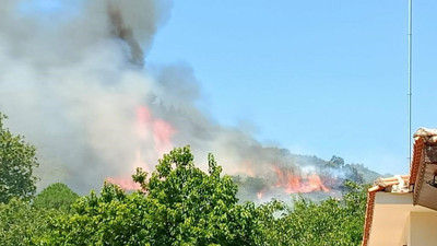 İzmir’de iki ayrı bölgede orman yangını