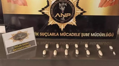 12 kapsül metamfetamin İranlının bakın neresinden çıktı